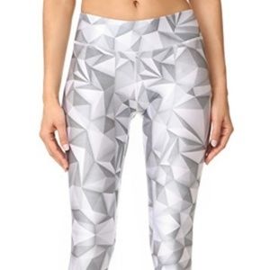 TEREZ Printed Tall-Band Geo Legging Size Small